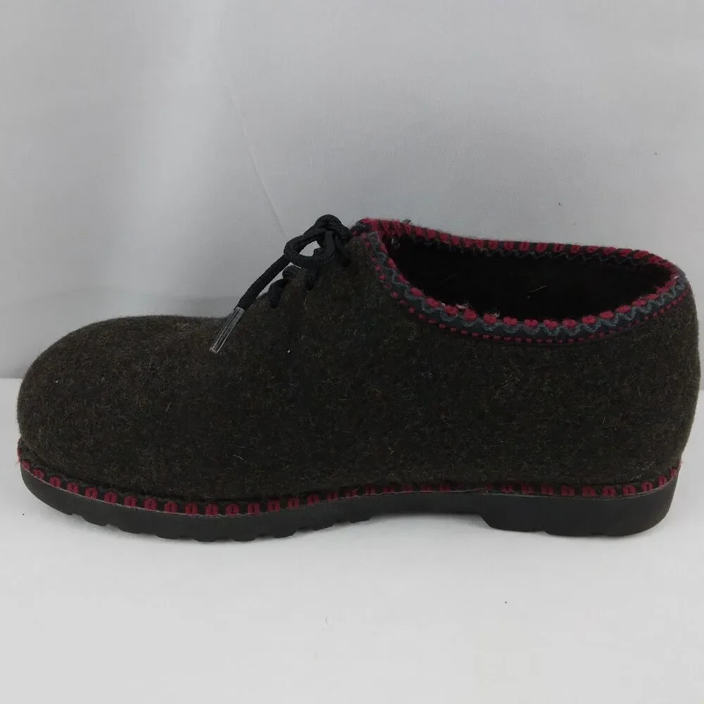 Wild n Wooly by Stegmann Shoes Gray Pure New Wool Germany Women's Size US 7 - Picture 8 of 15
